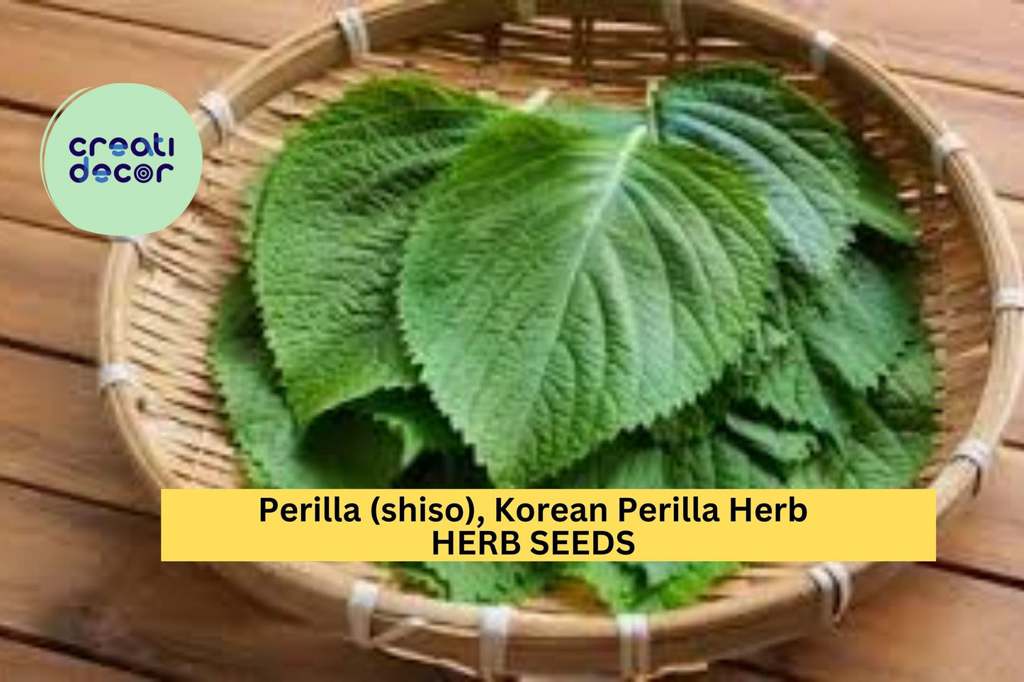 3pcs of 500mg Korean Perilla Shiso Seeds – Fragrant Culinary Herb for Korean Recipes, Wraps, and Home Gardens Seeds for Planting