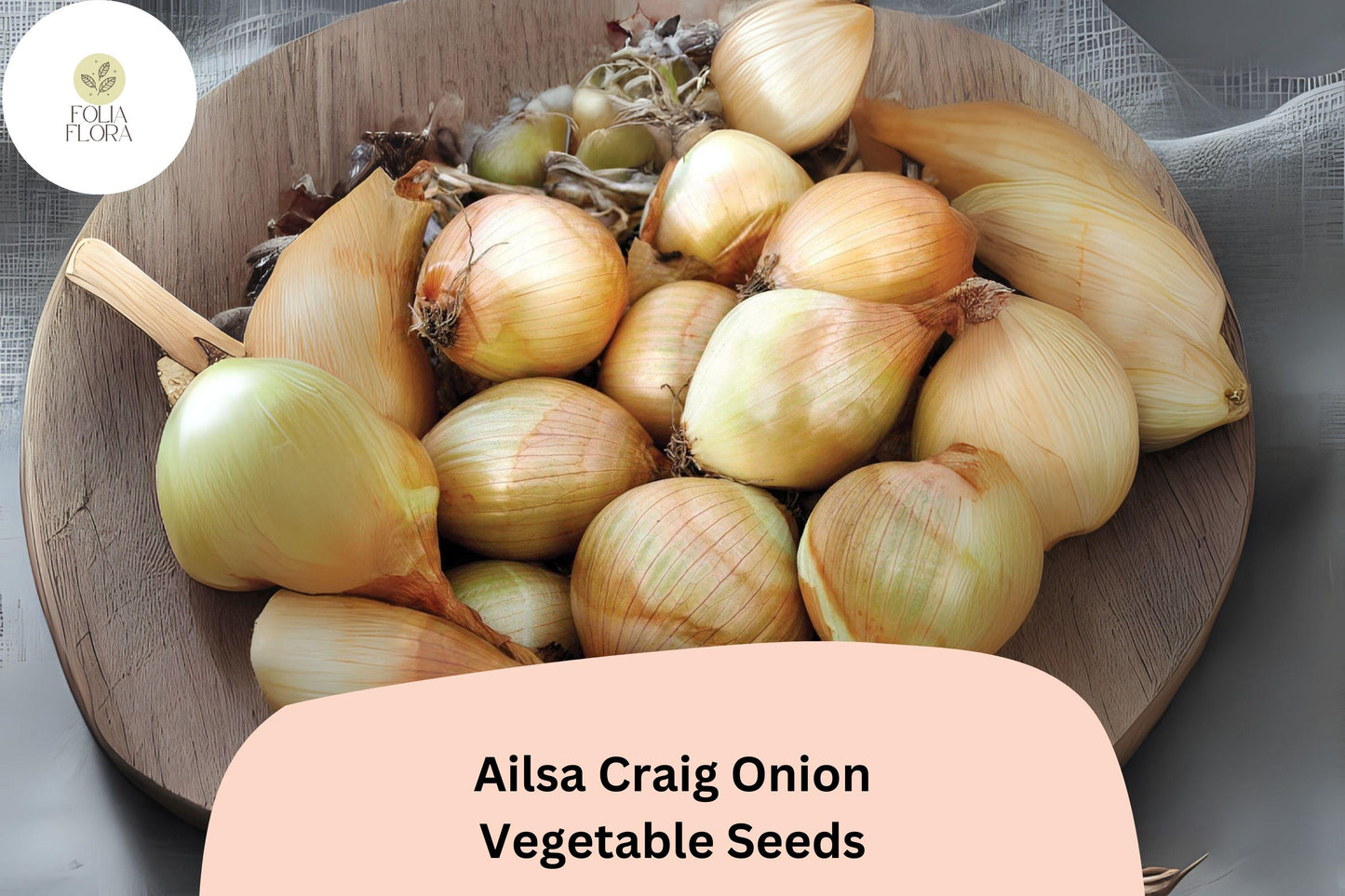 500+ Ailsa Craig Onion Seeds | Giant Sweet Heirloom Onion | Garden Planting | Allium cepa Seeds