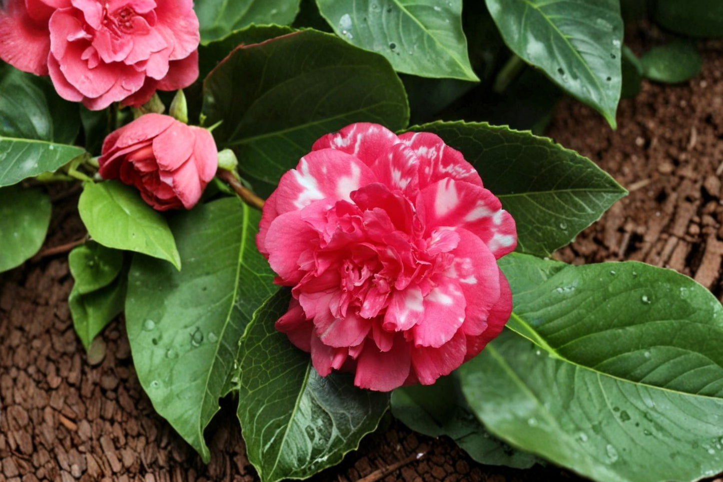 Daikagura Camellia Live Starter Plant | Camellia japonica 'Daikagura' | 4L Pot | Pink Flowering Evergreen Shrub