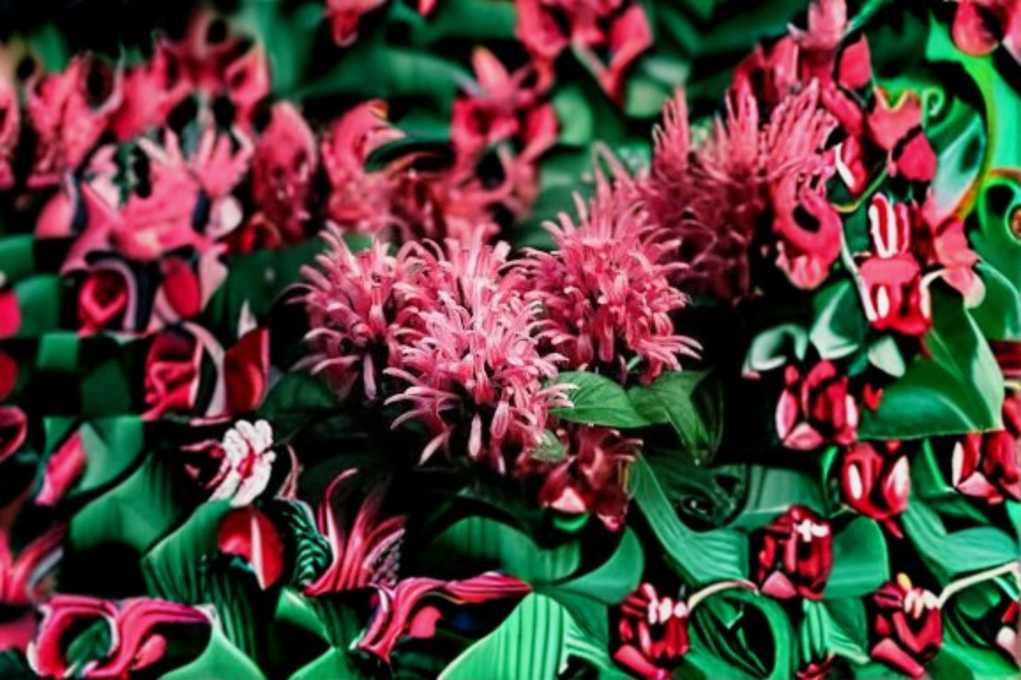 Pink Flamingo Brazilian Plume Live Starter Plant – Justicia carnea (Jacobinia)