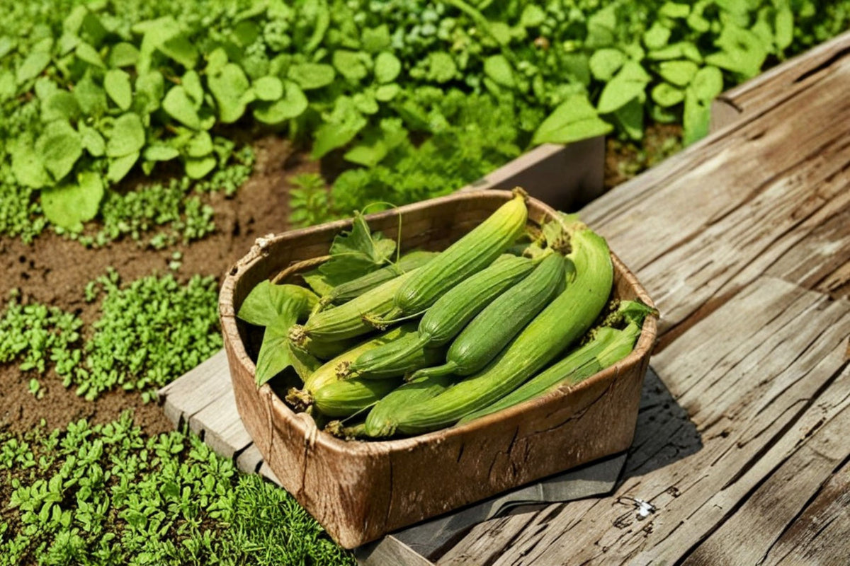 Luffa Plant Live | 2 Plants in 4 Inch Pot | Sponge Gourd Vine | Natural Loofah Plant | Edible Gourd Garden Plant | Fast Growing Vine