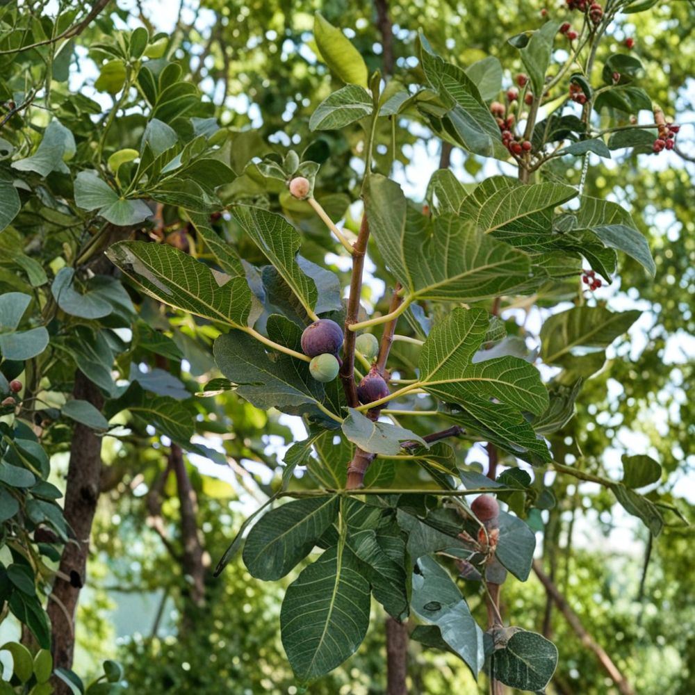 Chicago Hardy Fig Tree – Live Edible Fig Plant | 3 Gallon Pot | Ficus carica Cold Hardy Fruit Tree | Sweet Backyard Fig Tree