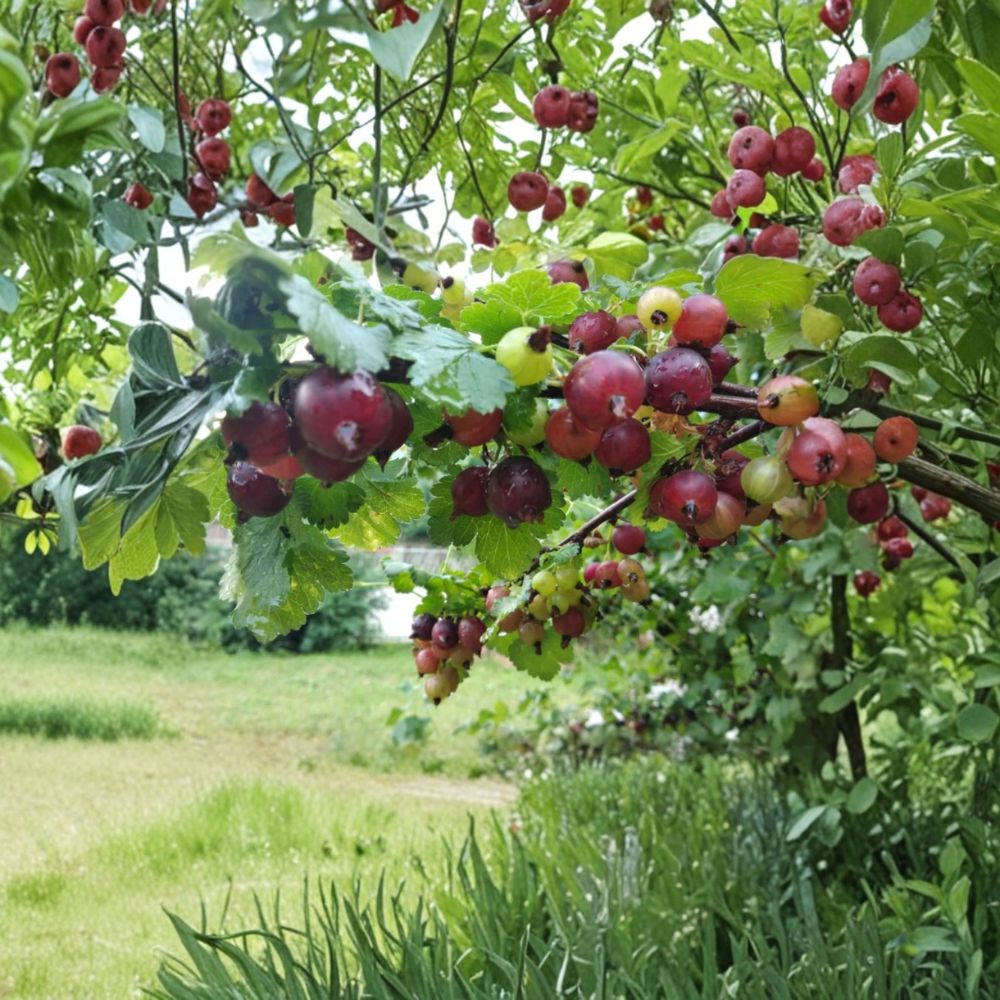 Jostaberry 'Orus 8' – Fresh Unrooted Cuttings | Set of 12 | Edible Berry Shrub | Gooseberry & Black Currant Hybrid