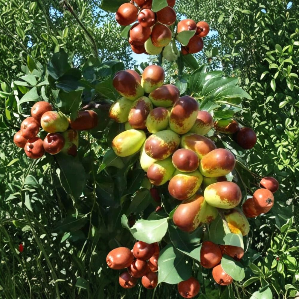 Sherwood Jujube – Chinese Red Date Fresh Cuttings | Set of 10+ | Unrooted Grafting Wood | Fruit Tree Propagation
