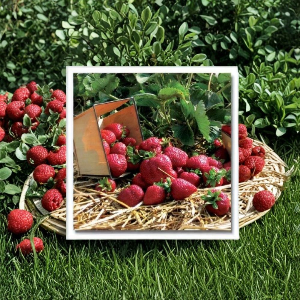 Quinault Everbearing Strawberry – Live Bare Root Plants | Set of 10 | Sweet Strawberry Variety | Ready to Plant