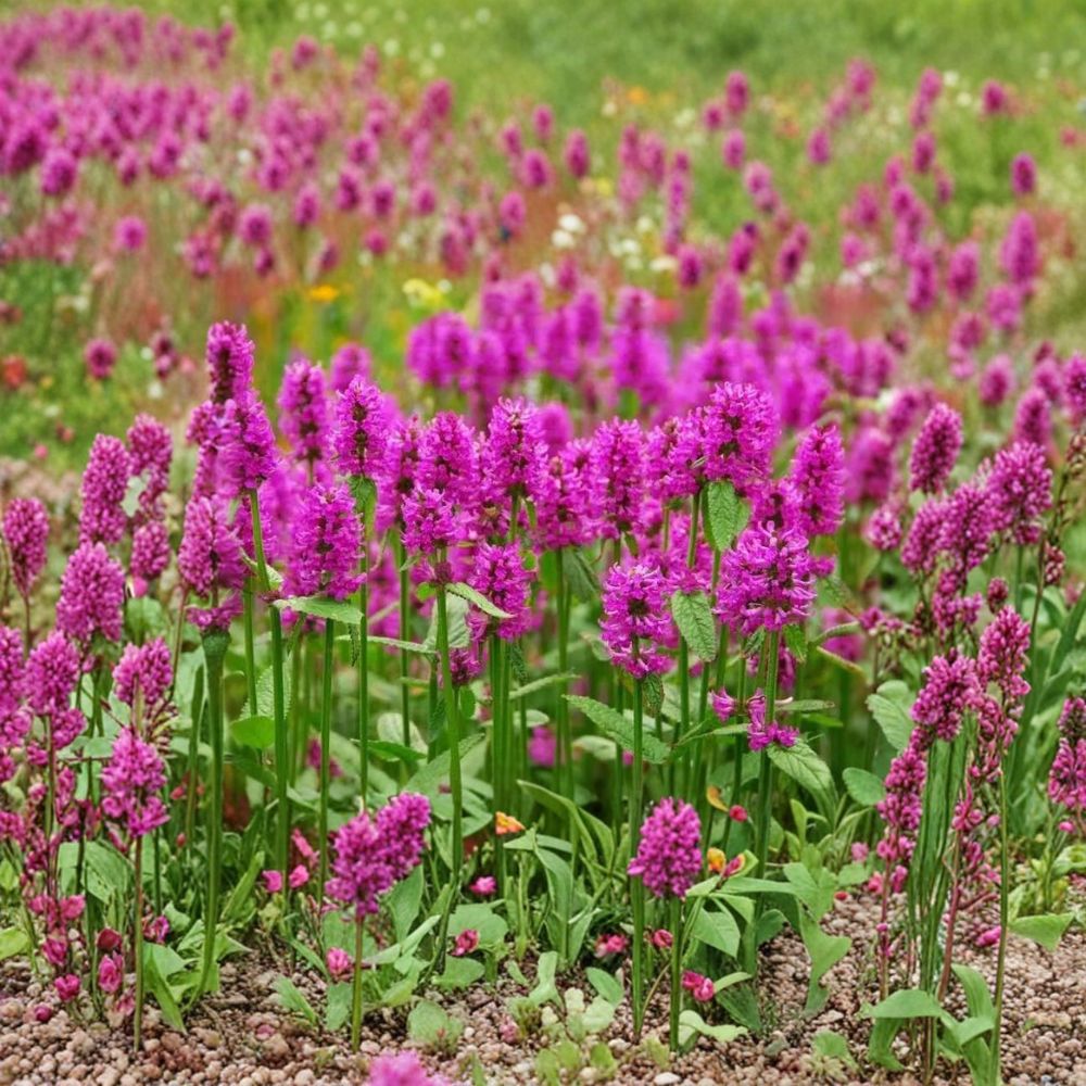 Agastache 'Tutti Frutti' Live Plant – Fully Rooted 1 Gallon Pot | Giant Hyssop Perennial | Raspberry Blooms | Hummingbird & Butterfly Friendly