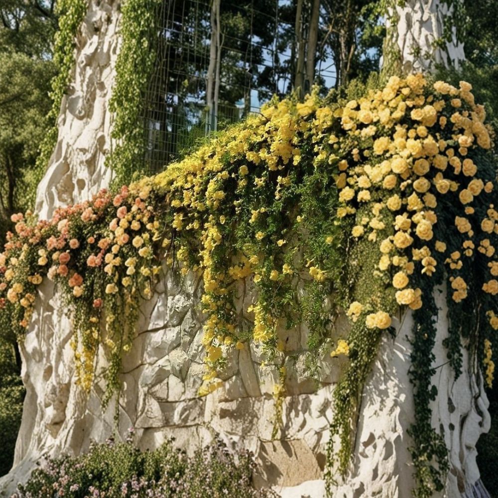 Cat's Claw Vine – 6 Live Cuttings for Rooting | Dolichandra unguis-cati | Fast Growing Climbing Vine | Yellow Trumpet Flowers