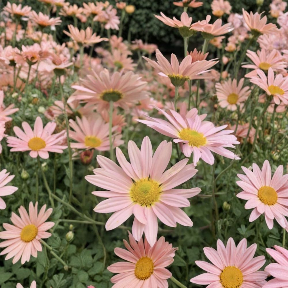 Sheffield Pink Chrysanthemum – Chrysanthemum 'Hillside Sheffield Pink' Live Bare Root | 10 Plants | Hardy Perennial Mum | Fall Blooms | Easy to Grow