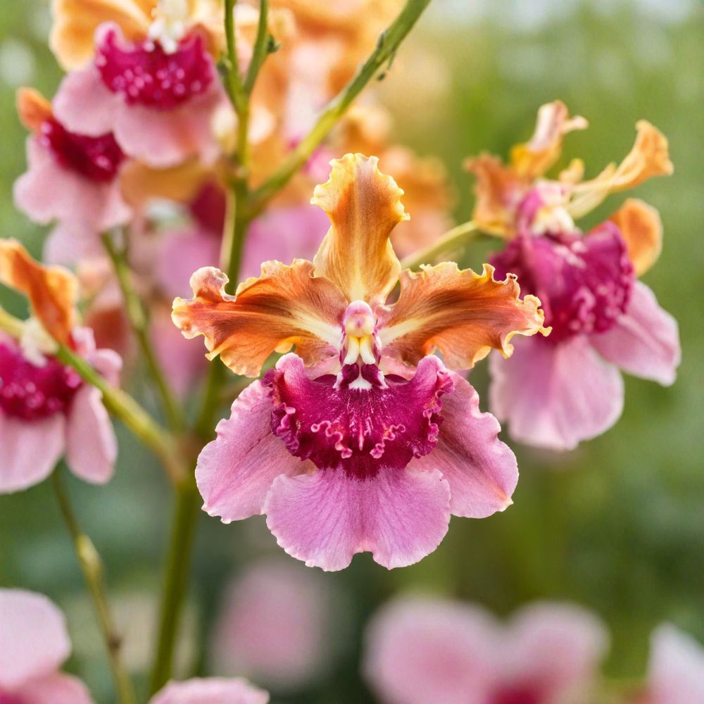 Oncidium Pacific Sunrise 'Hakalau' – Live Fragrant Orchid | 10 Inches Tall | 4-Inch Nursery Pot | Blooming-Size Orchid Plant
