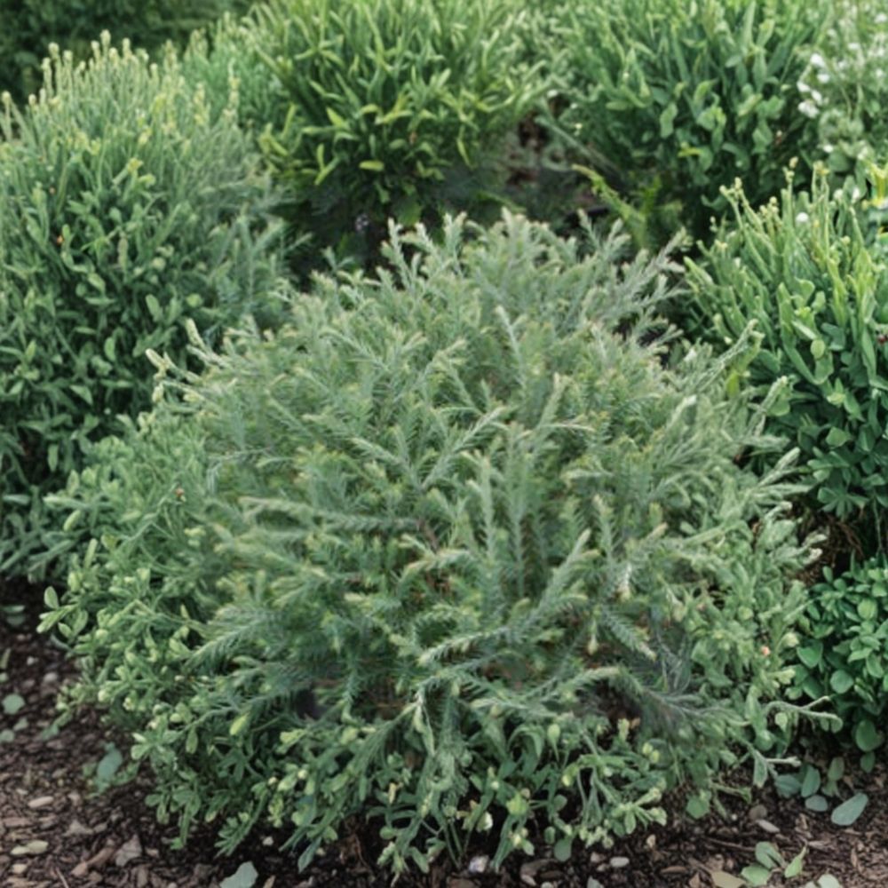 Thuja occidentalis 'Linesville' – Dwarf Arborvitae Live Plant | Quart Pot | Compact Evergreen Shrub | Naturally Rounded Globe Form | Low Maintenance Landscape Plant