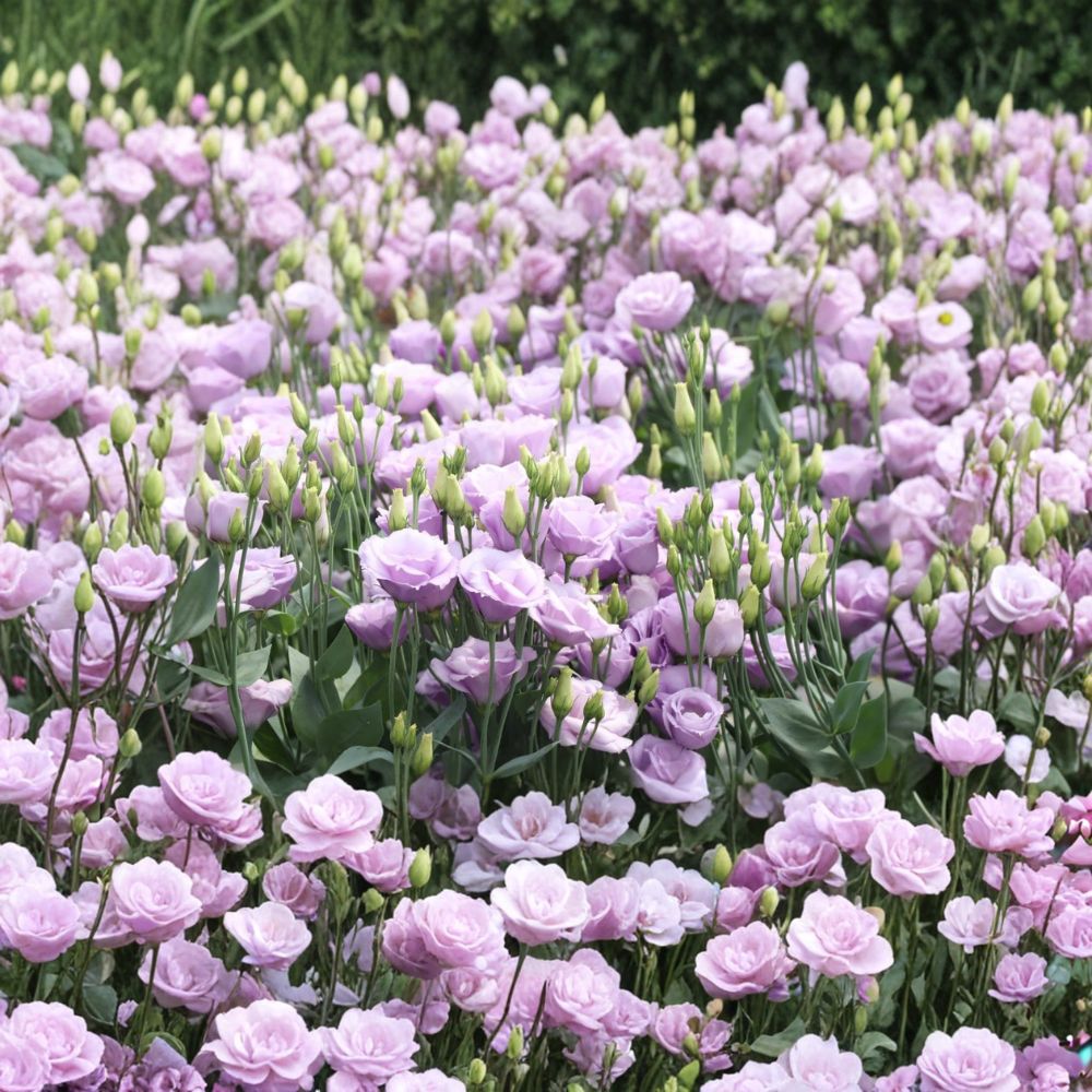 Lisianthus Rosita Lavender III Live Plant Plug | 1–3 Inches Tall | Includes Plug Cell | Lavender Cut Flower Starter | Garden & Container Friendly
