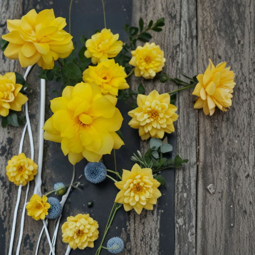 Gold Glow Rose – Bright Yellow Fragrant Live Bush Plant | 2 Gallon Size | Includes Root Ball Wrapping | Hybrid Tea Rose | Easy to Grow