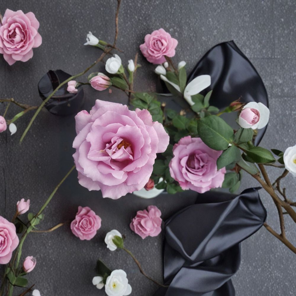 Angel Face Floribunda Rose – Live Mauve Lavender Rose Bush | 2 Gallon Plant | Fragrant Floribunda Rose | Full Sun Garden Shrub | Repeat Blooming Rose