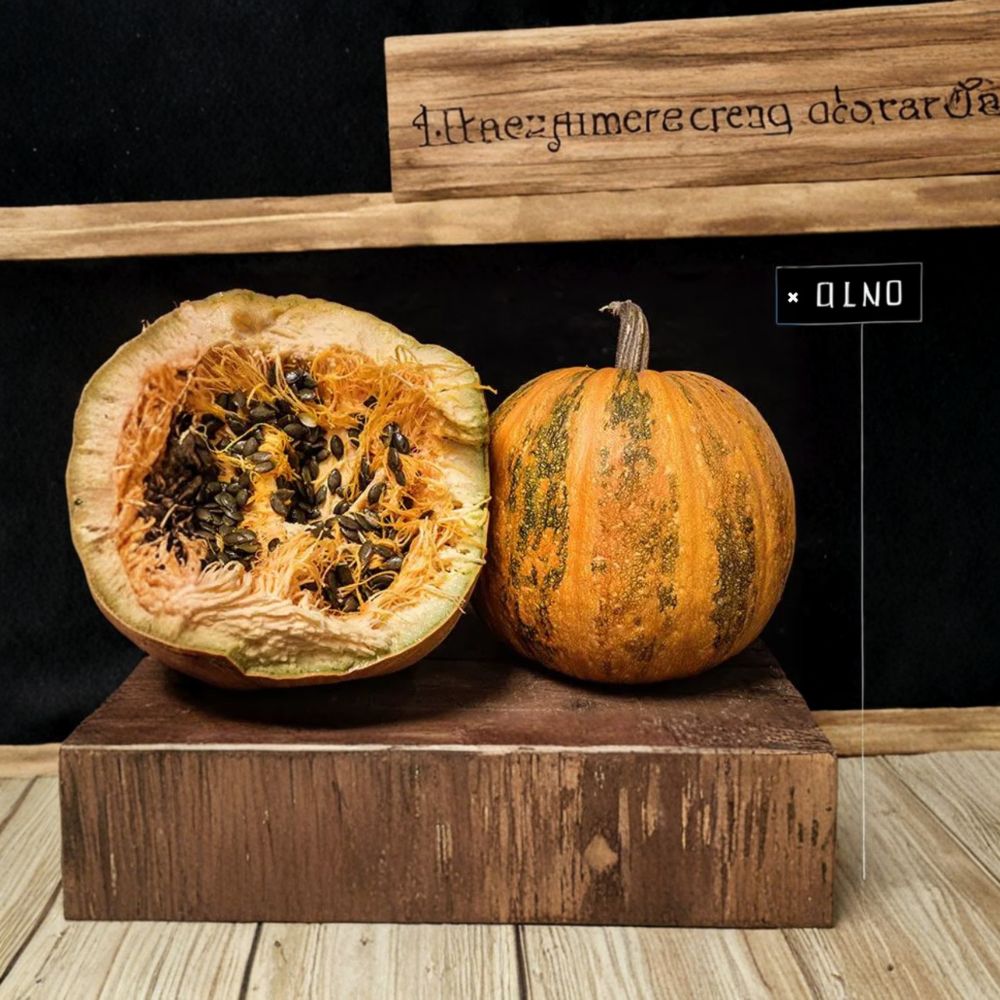 Lady Godiva Pumpkin – Cucurbita pepo Seeds | 40 Organic Seeds | Hulless Styrian Pumpkin Variety | Garden & Homestead Friendly | Easy to Grow