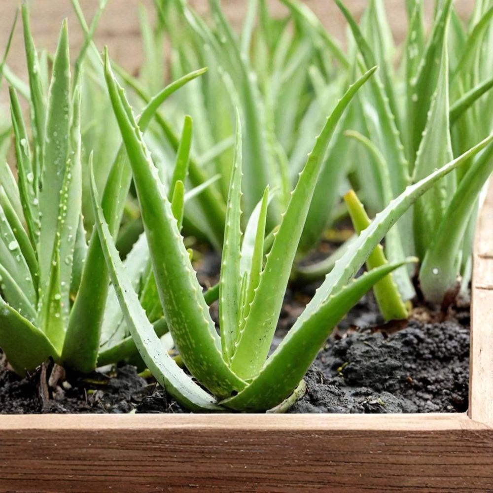 Aloe Vera – 2 Live Rooted Starter Pups | 8–12 Inches Tall | Succulent Houseplant | Easy to Grow