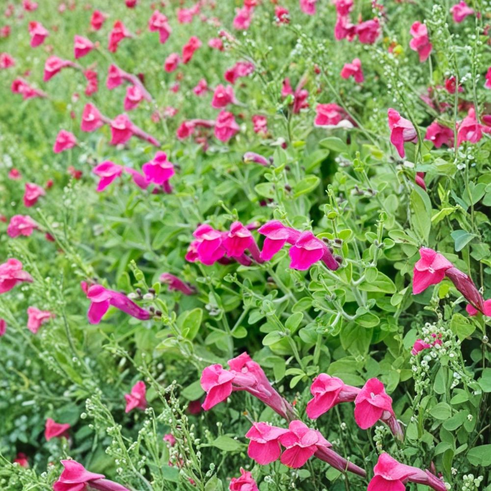 Pink Skullcap – Scutellaria suffrutescens Live Plant | 1 Gallon Nursery Pot | Fully Rooted | Drought-Tolerant Perennial | Pollinator Friendly
