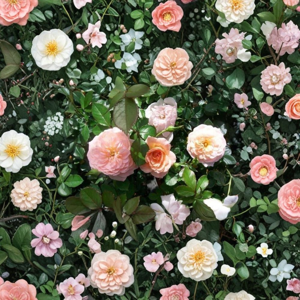 Apricot Drift Rose – Rosa Live Plant | 3 Gallon Shrub | Apricot Groundcover Rose | Disease Resistant Blooms | Low Maintenance Landscape Favorite