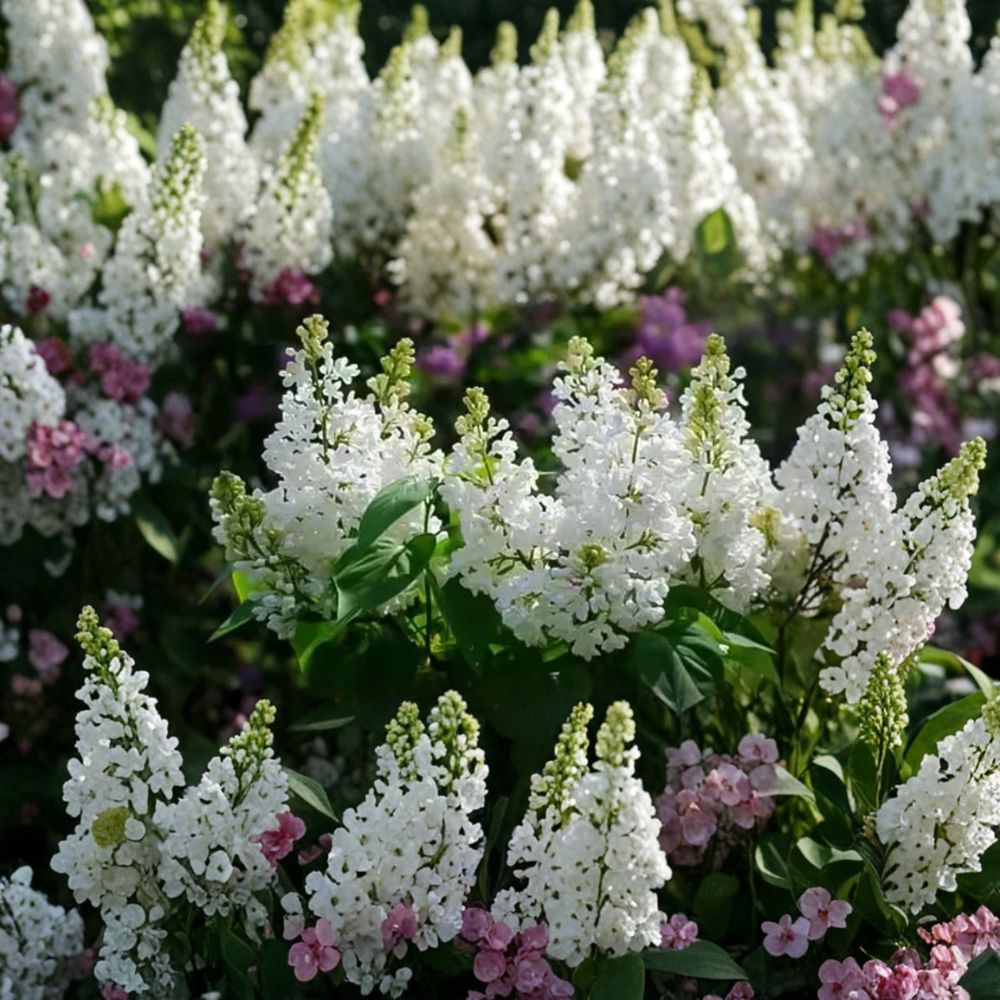 Bridal Memories Lilac Bush – Live Bare Root Plant | Syringa vulgaris | Fragrant Spring Flowering Perennial Shrub