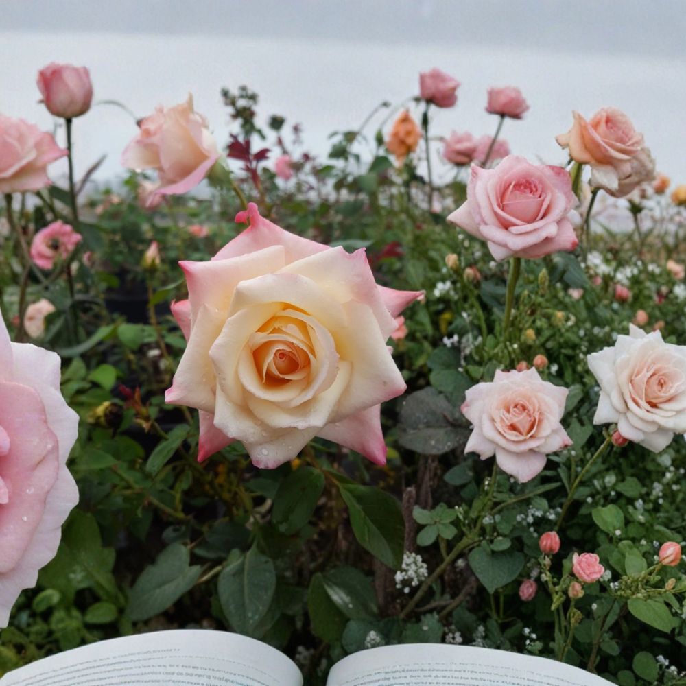 Peace Rose – Yellow Blend Hybrid Tea Rose | 2 Gallon Size | Live Bush Plant | Large Elegant Blooms | Classic Garden Rose