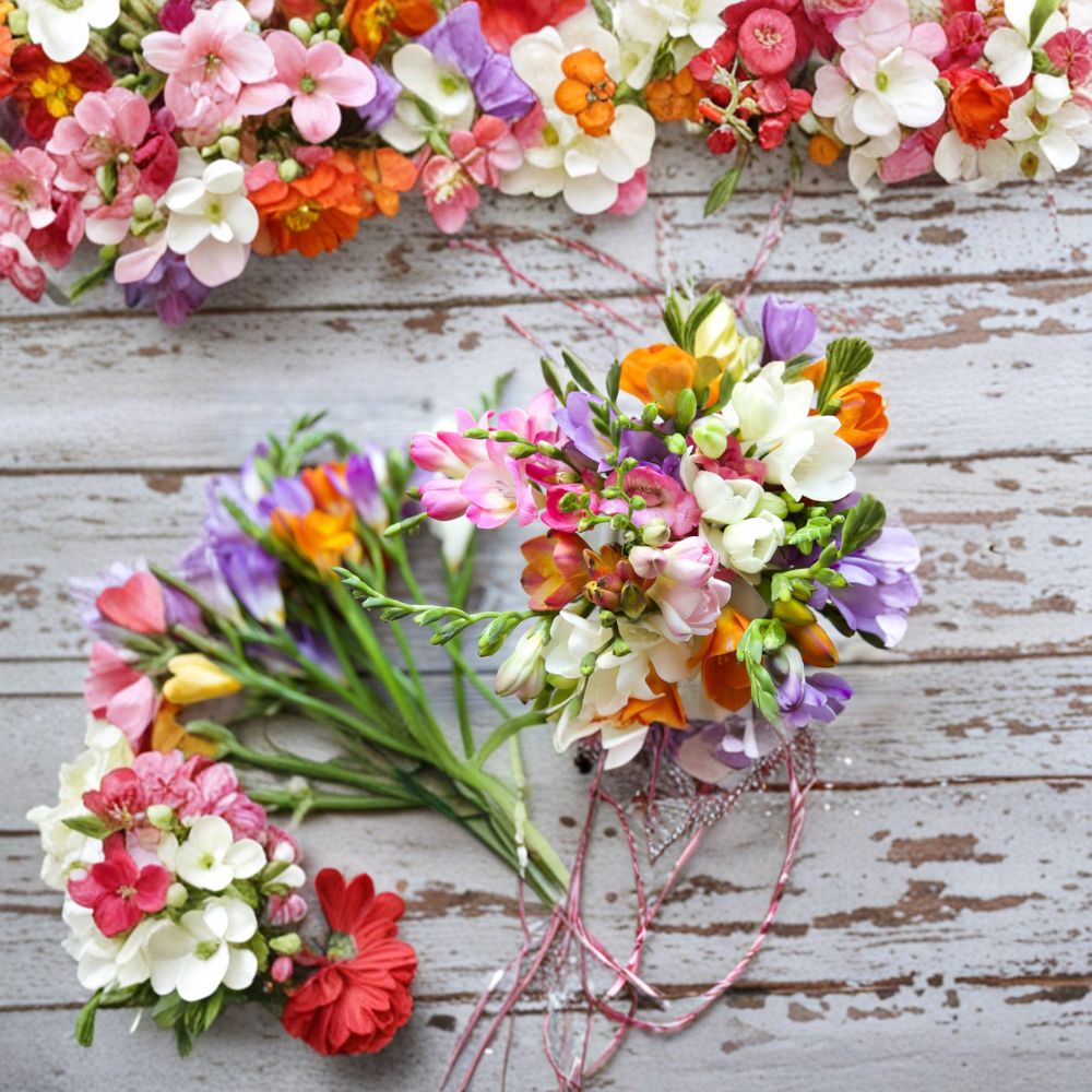Freesia Bulbs Mix 10 Pack Fragrant Pink Blue Yellow Purple Freesia Refracta