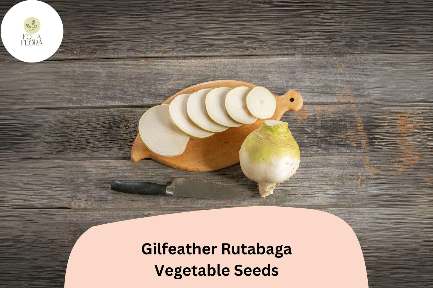 500+ Gilfeather Rutabaga Seeds – Heirloom Vermont Root Vegetable Seeds for Garden Planting