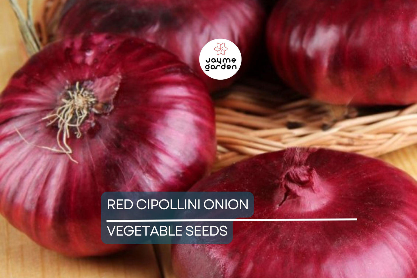 25 Red Cipollini Onion Seeds - Non-GMO, Heirloom Seeds For Planting, Sweet & Flat, USA Grown, Perfect for Roasting and Pickling
