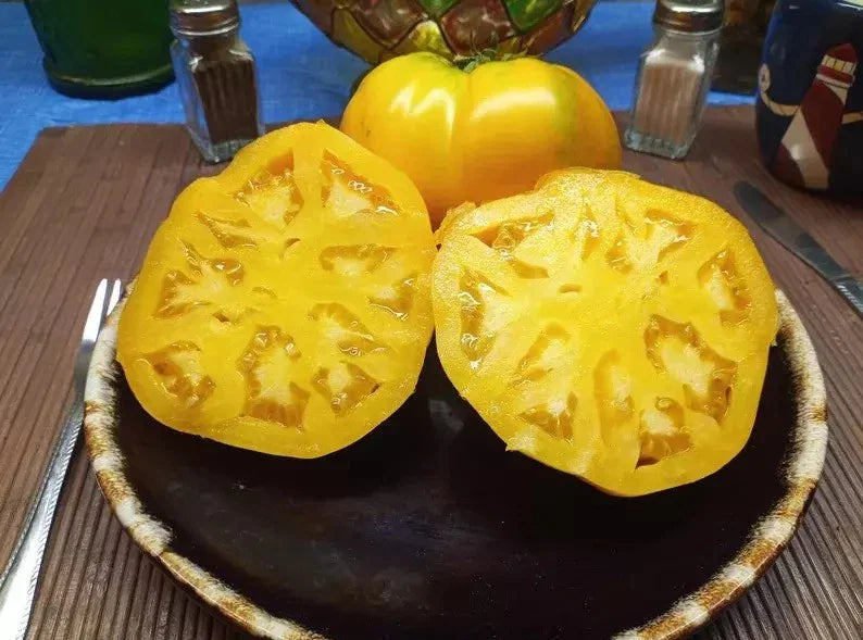 Golden Jubilee Tomato Seeds - 120+ Heirloom Organic Non-GMO - Fresh Garden Planting
