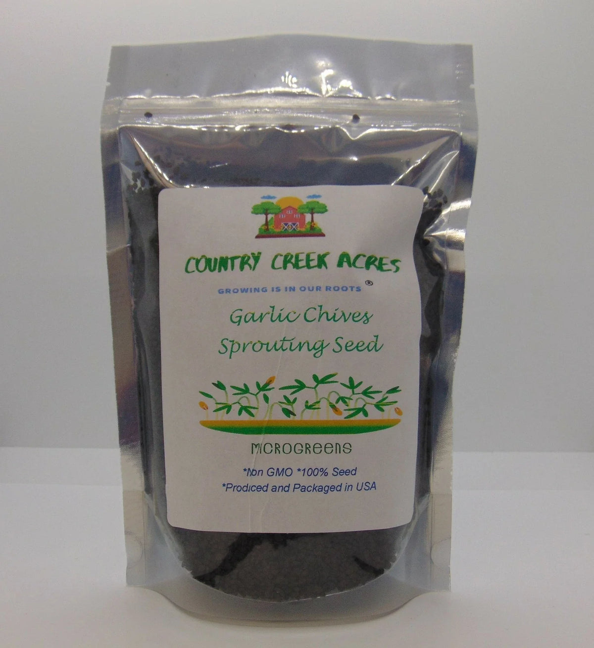 Garlic Chives Seeds 4 Ounces for Microgreens/Sprouting - Allium tuberosum