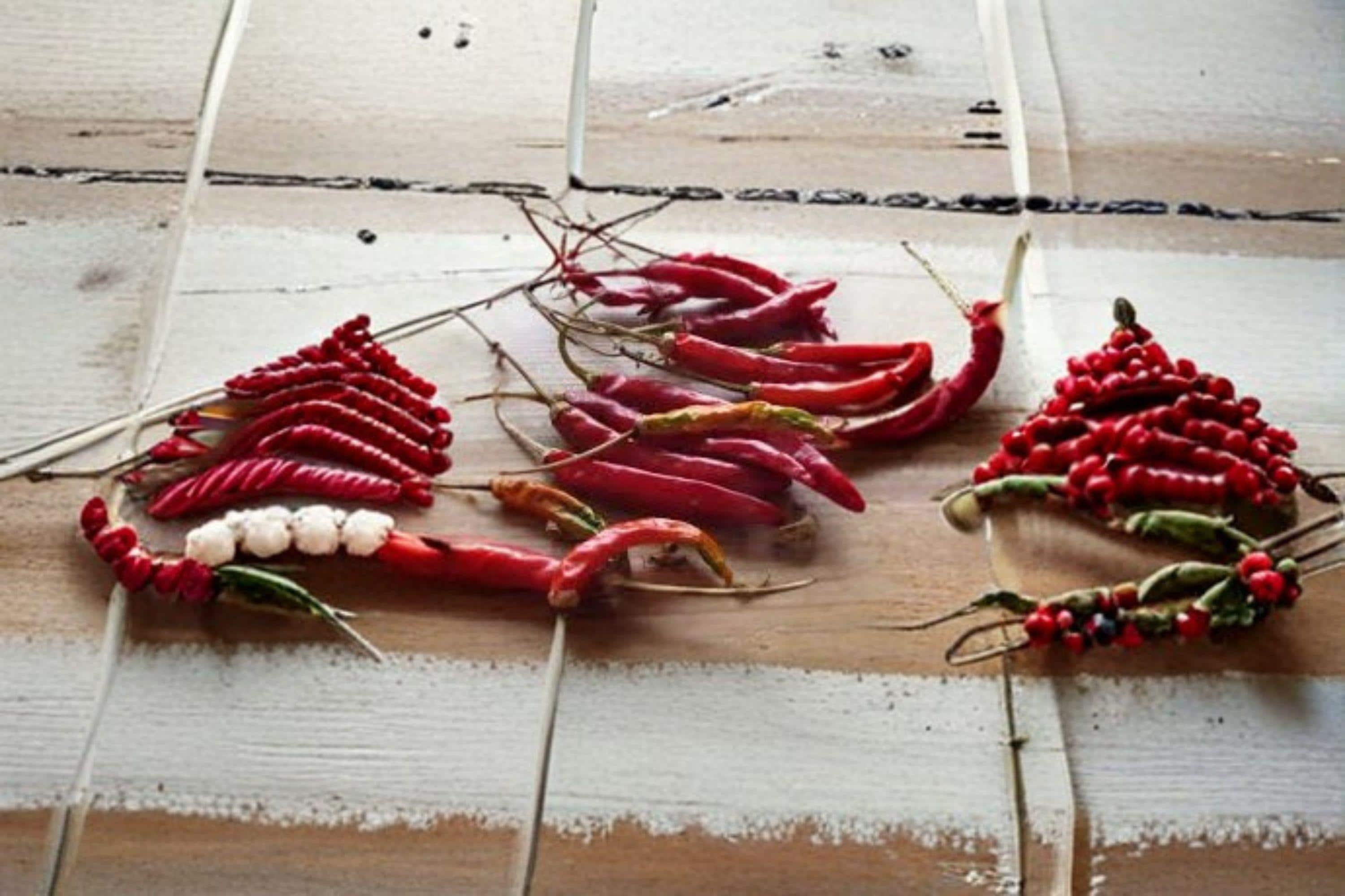 Thai Capsicum frutescens – Hot Pepper 30 Seeds | Authentic Thai Chili | Very Hot | Compact & Heavy Producing