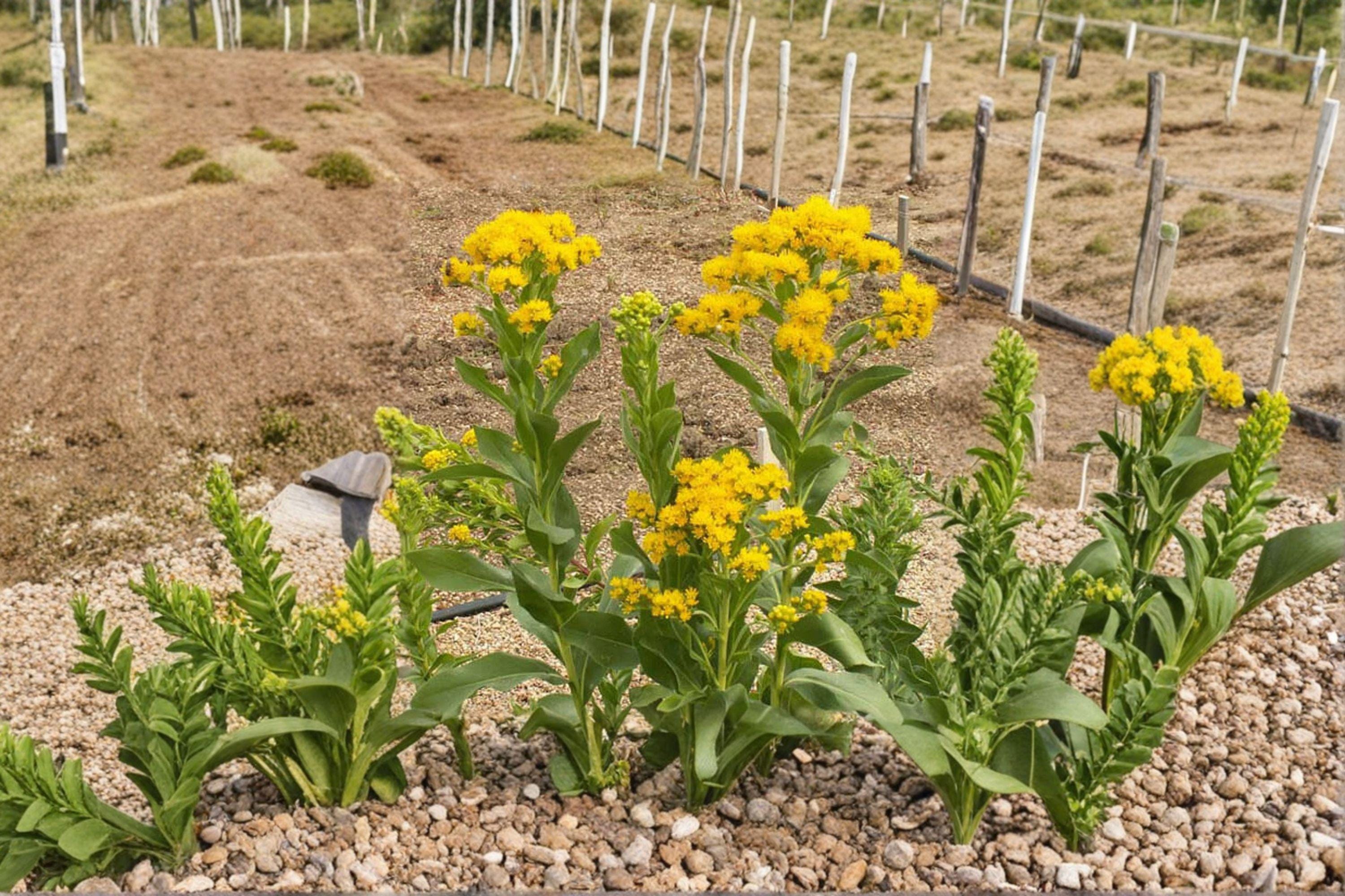 Stiff Goldenrod – Solidago rigida, Native Prairie Perennial | Late-Season Bloomer (100 Seeds)