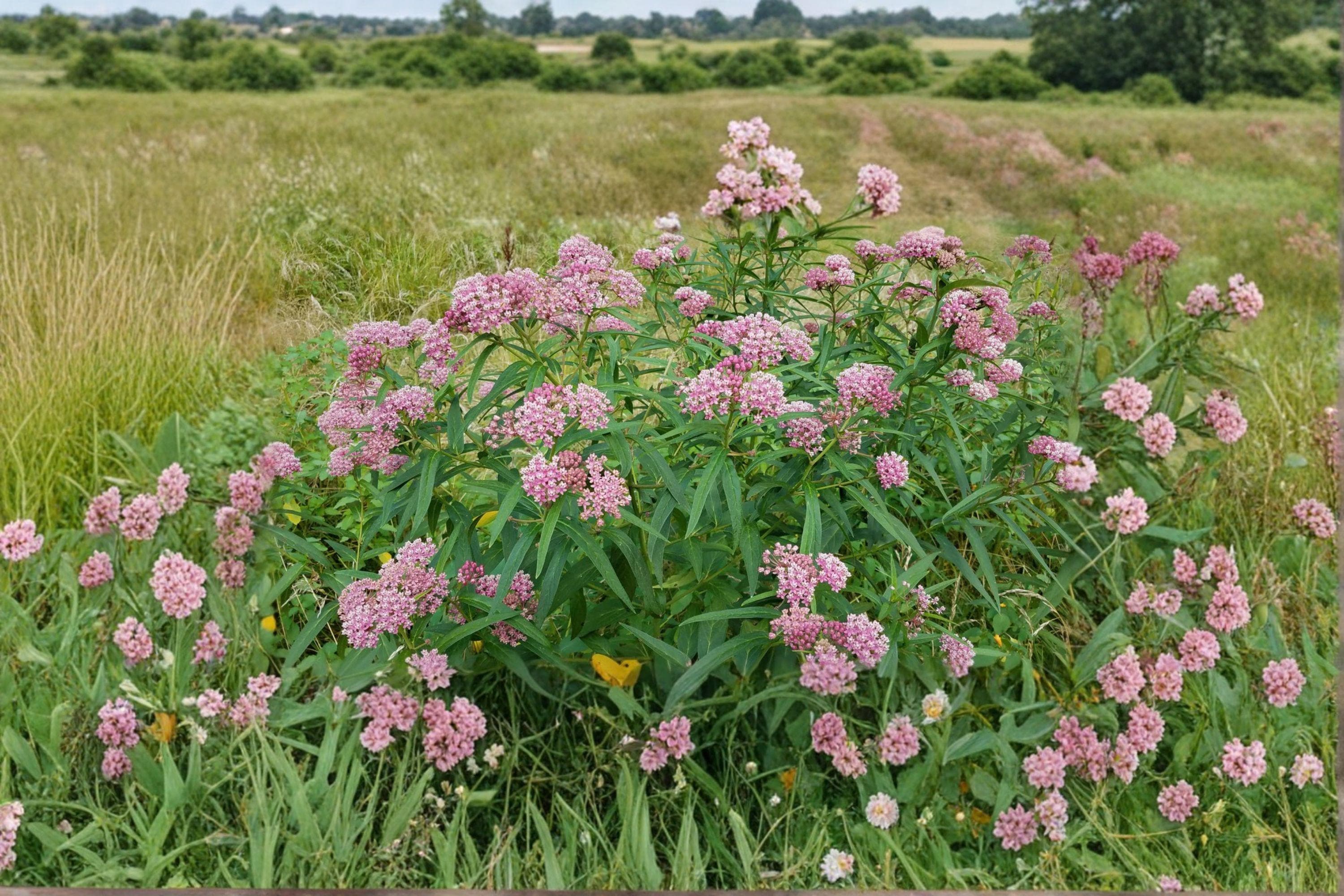 Asclepias incarnata – Rose Milkweed | 15 Seeds | Pink Milkweed Wildflower | Monarch Butterfly Host Plant