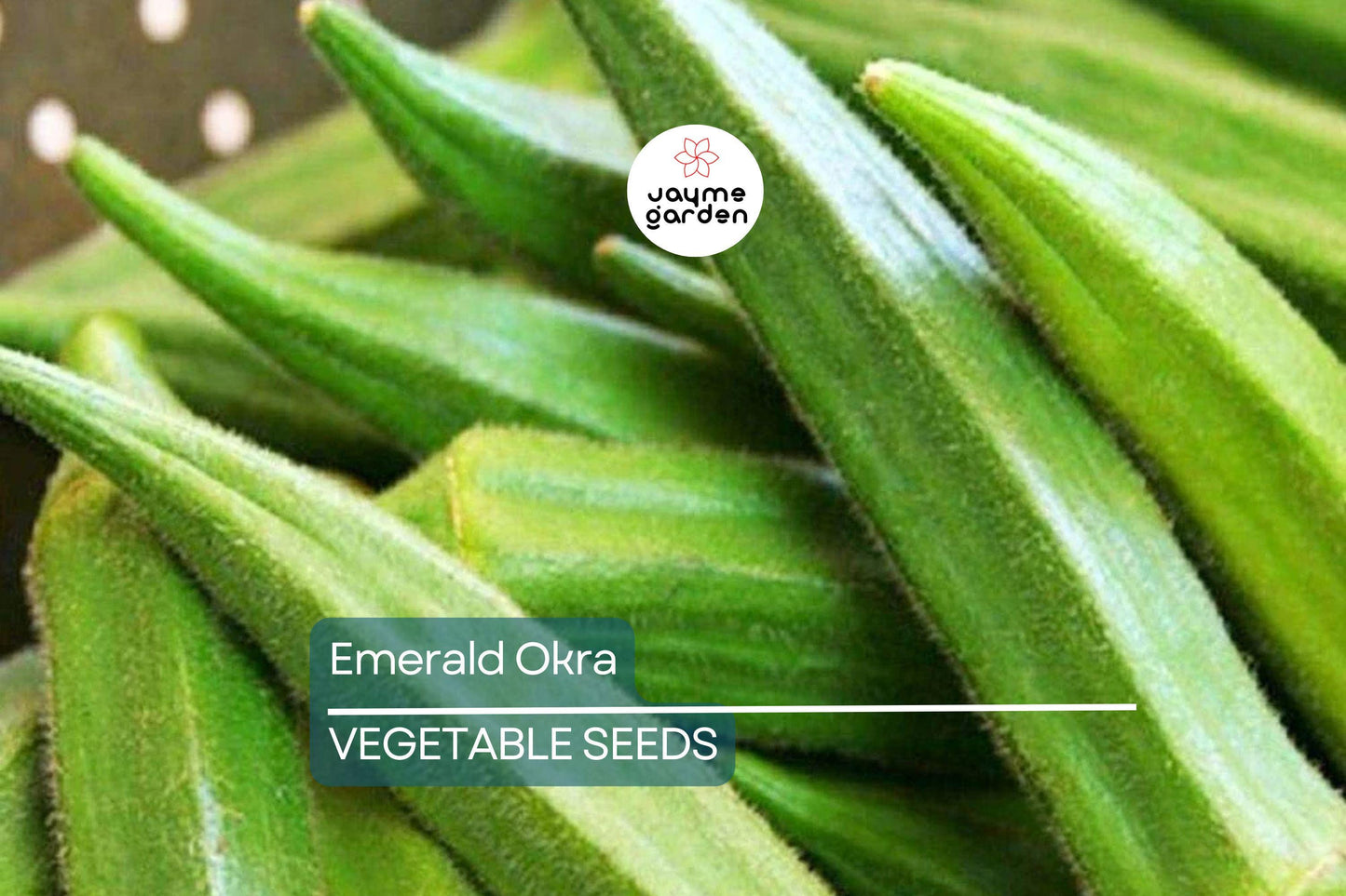 100 Emerald Okra Seeds – Heirloom, Non-GMO, Tender Green Pods, Fast-Growing, High-Yield, Drought-Tolerant, USA Seller, Free Shipping!