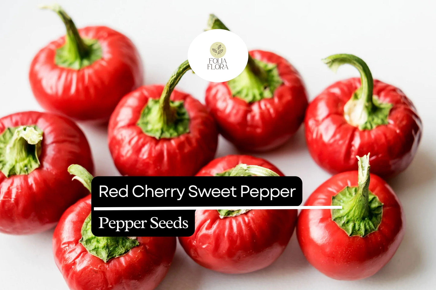 25 Sweet Red Cherry Pepper Seeds – Heirloom, Non-GMO, Mild & Flavorful, High Yield, Easy to Grow