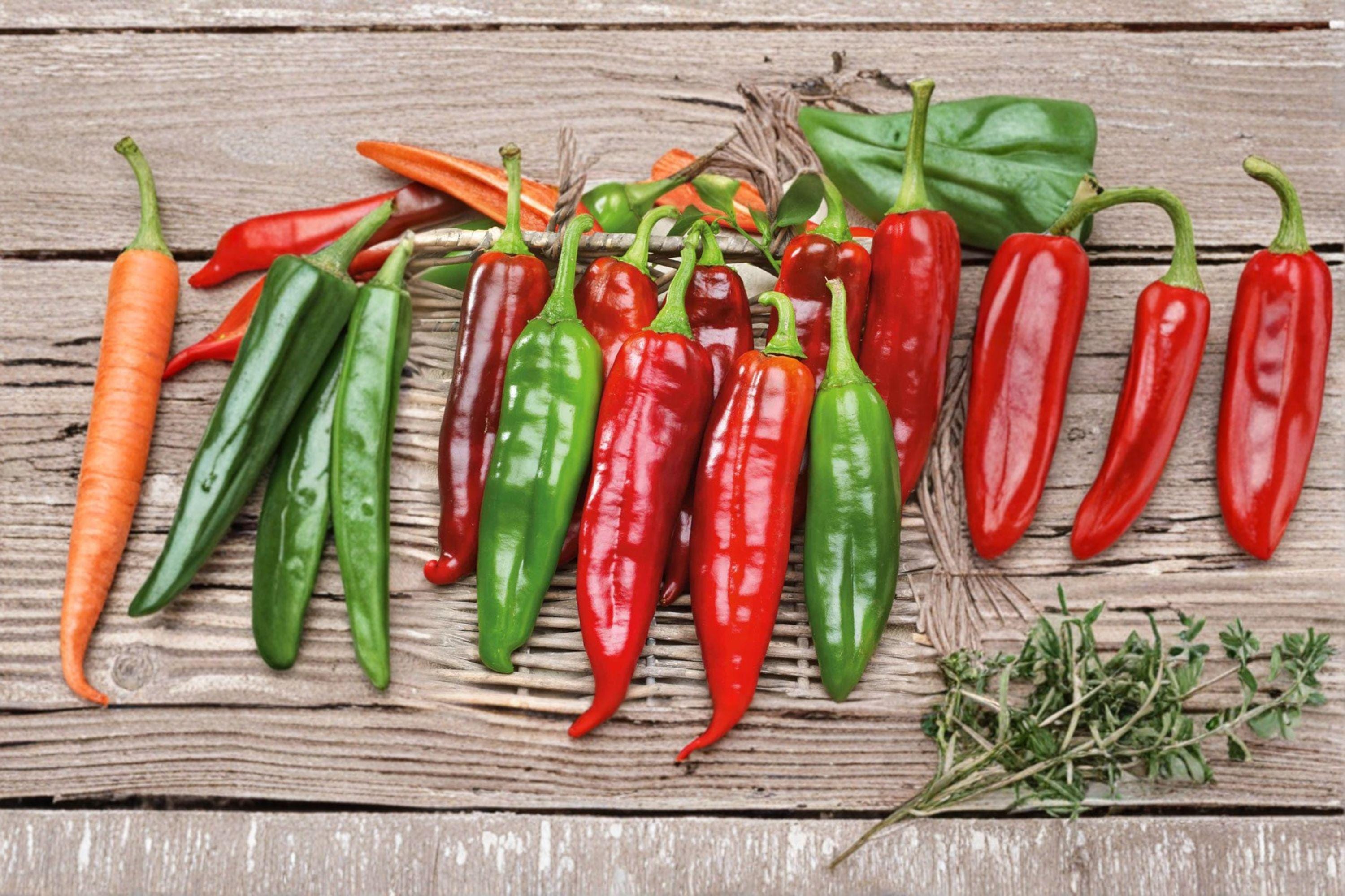 Pepper – Hot Hatch Big Jim Chili 30 Seeds | Famous New Mexico Chile | Extra-Large Pods | Mild–Medium Heat