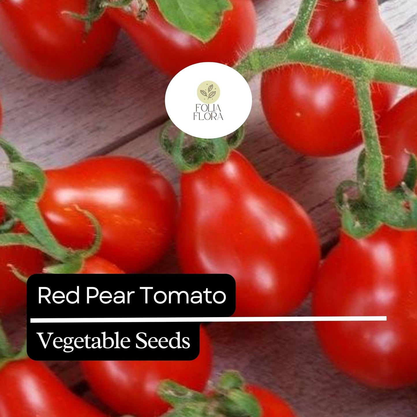30 Red Pear Tomato Seeds – Heirloom, Non-GMO, Sweet & Juicy, High-Yield Cherry Tomato