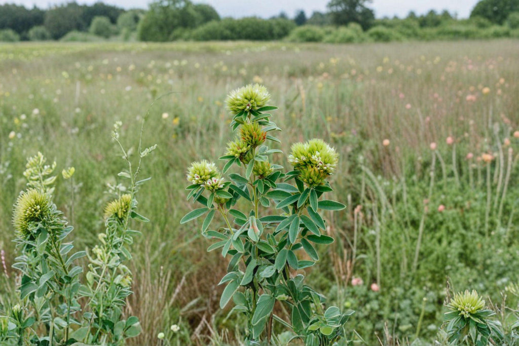 Roundhead Bush Clover – Lespedeza capitata, Native Prairie Perennial | Nitrogen-Fixing Legume (30 Seeds)