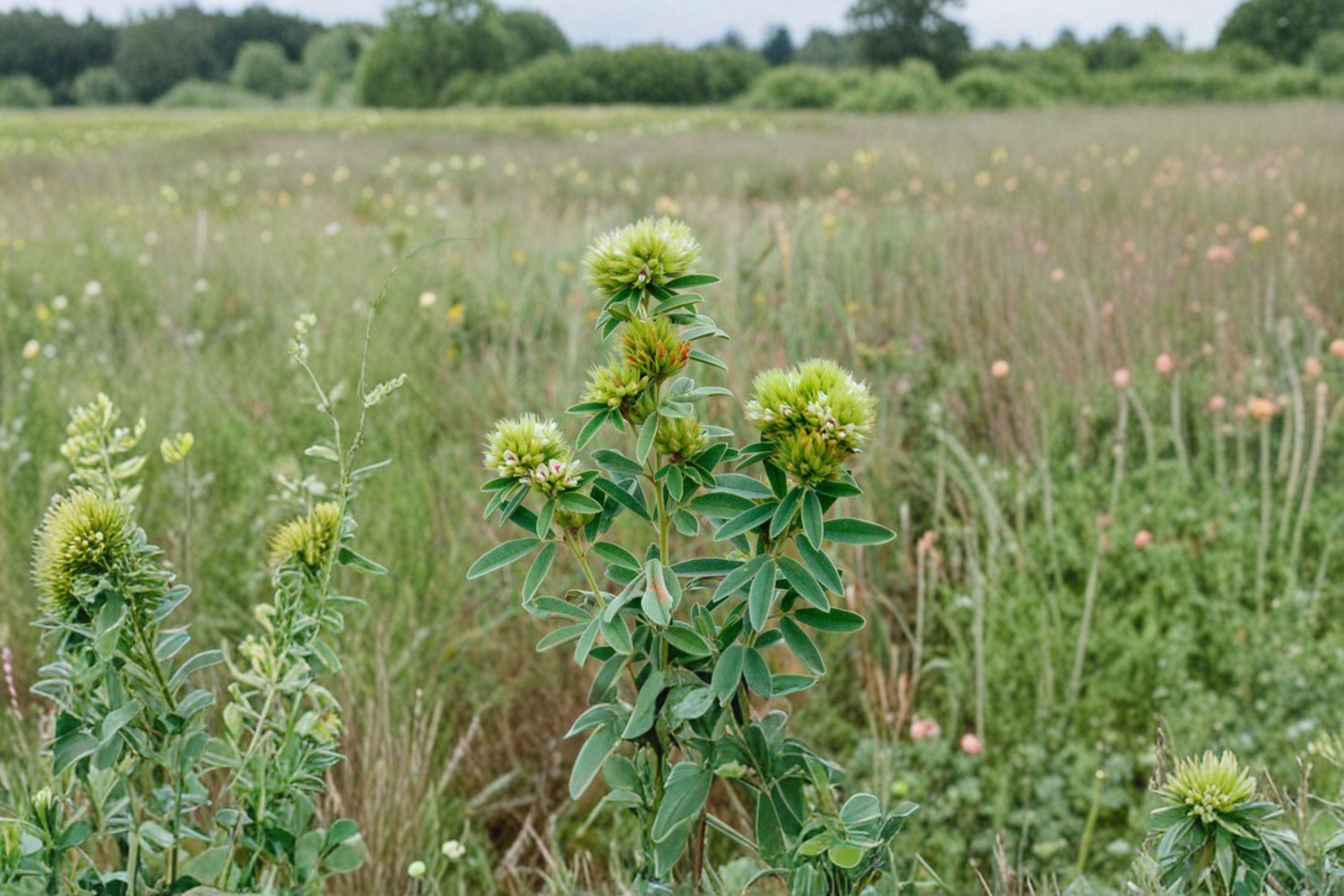 Roundhead Bush Clover – Lespedeza capitata, Native Prairie Perennial | Nitrogen-Fixing Legume (30 Seeds)