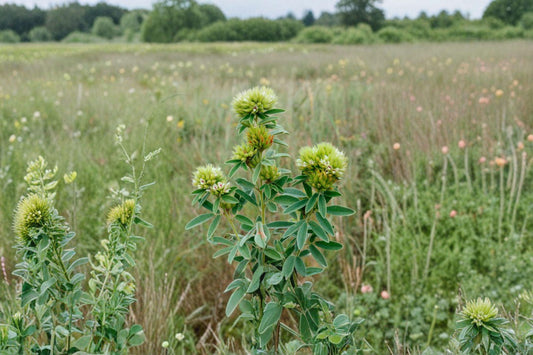 Roundhead Bush Clover – Lespedeza capitata, Native Prairie Perennial | Nitrogen-Fixing Legume (30 Seeds)