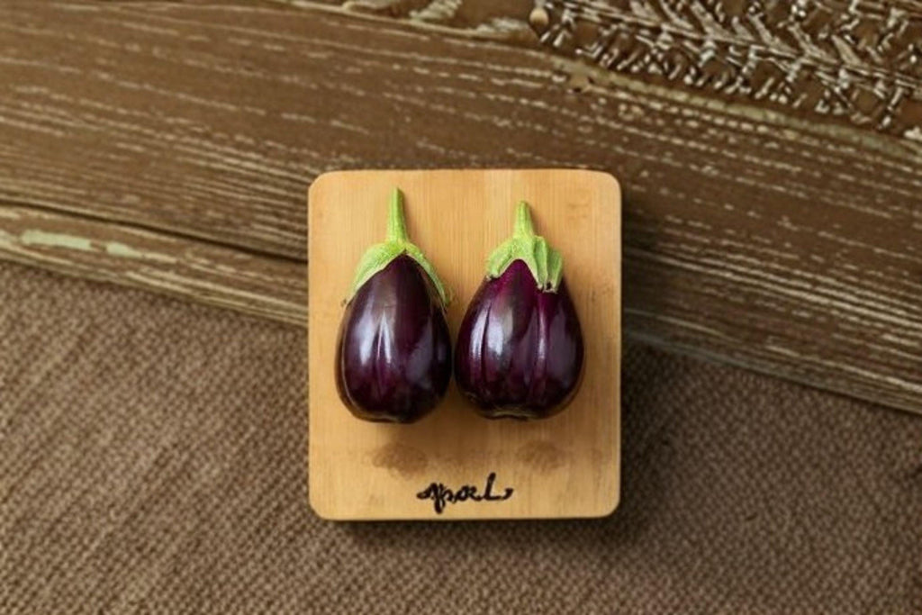 Eggplant – Black Beauty 50 Seeds | Classic Heirloom Eggplant | Large Glossy Fruits | Rich Flavor