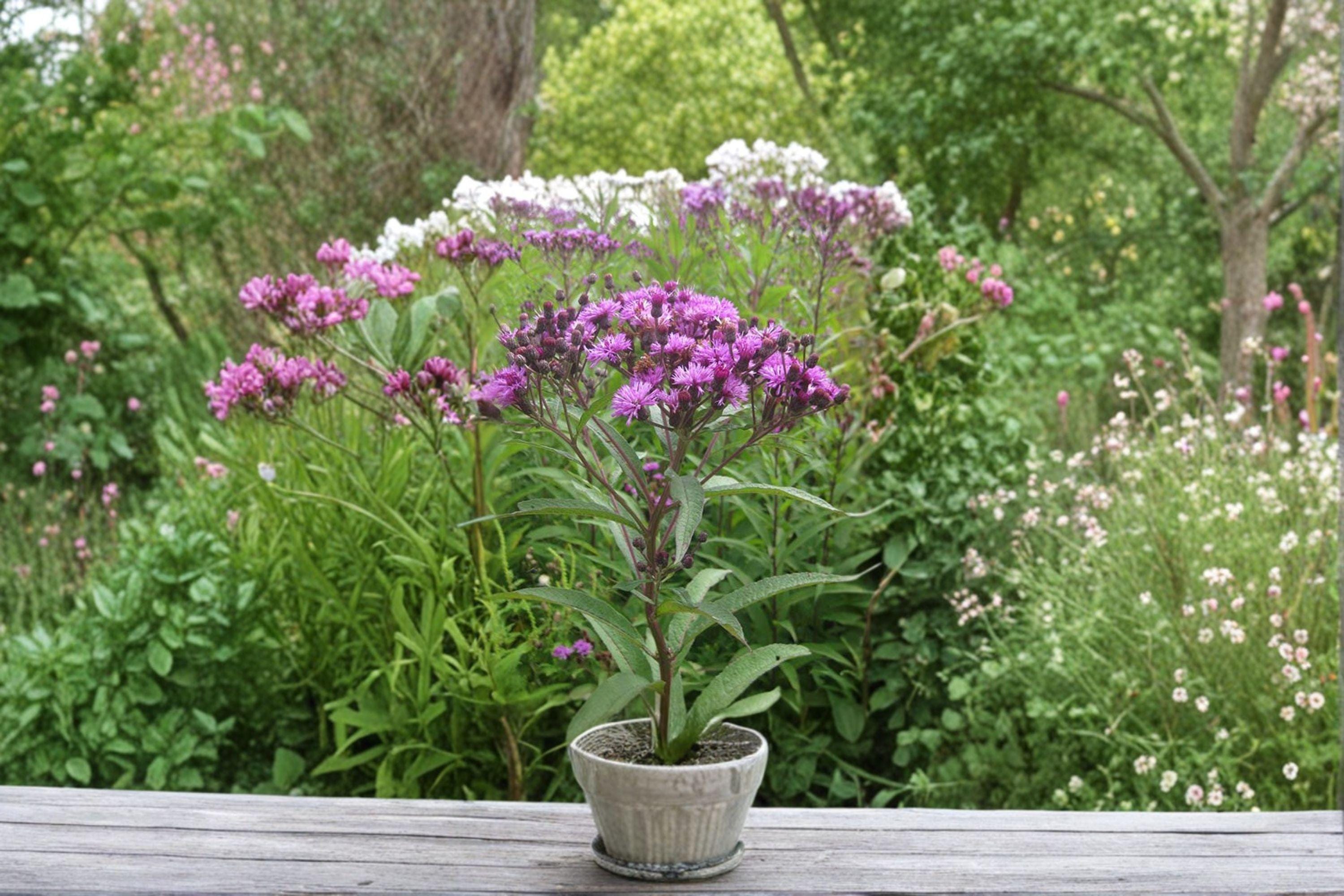 Vernonia noveboracensis – New York Ironweed 100 Seeds | Native Tall Perennial | Vibrant Purple Blooms | Pollinator Powerhouse