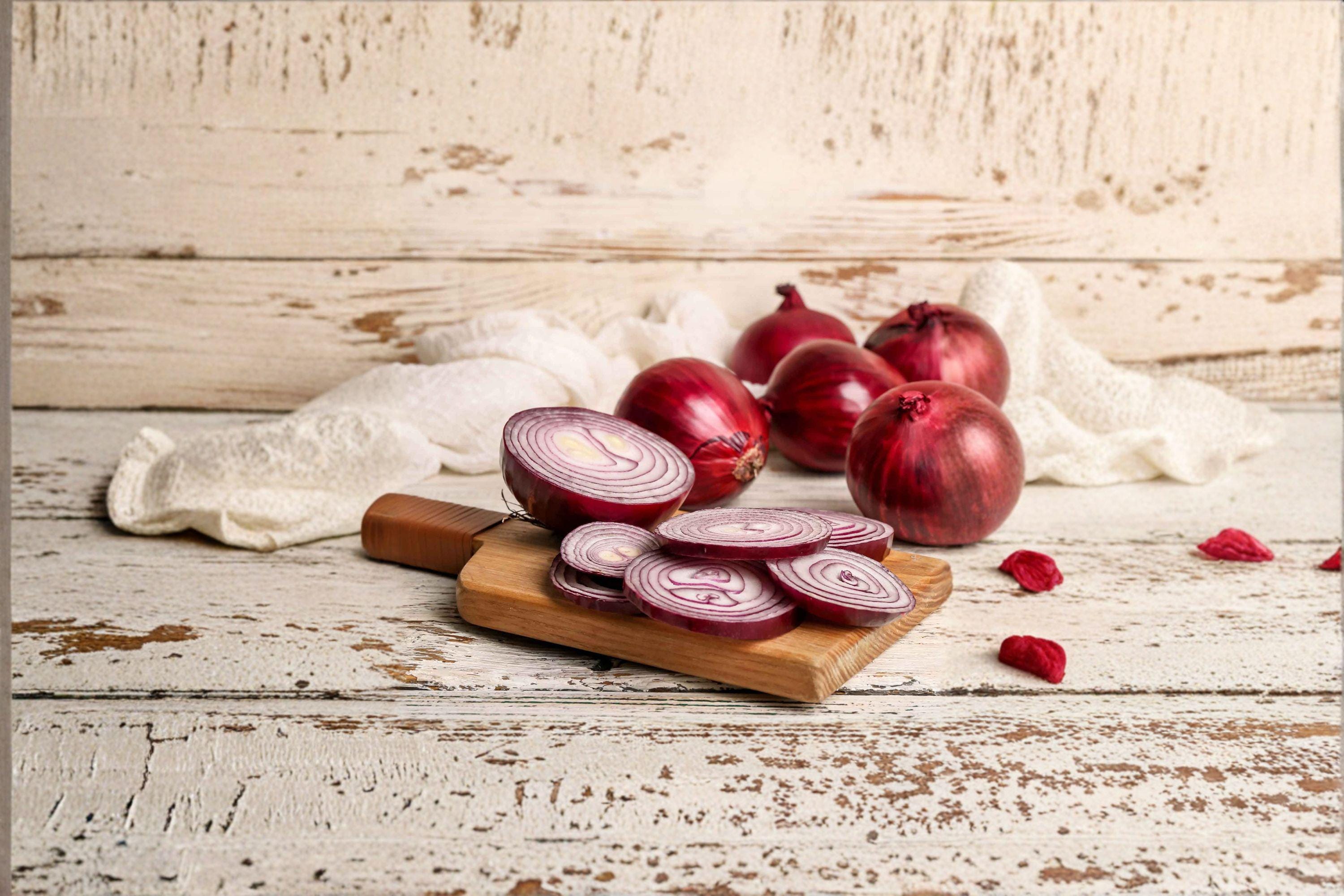 Onion – Red Grano 50 Seeds | Sweet Red Onion | Short-Day Variety | Mild & Juicy Flavor