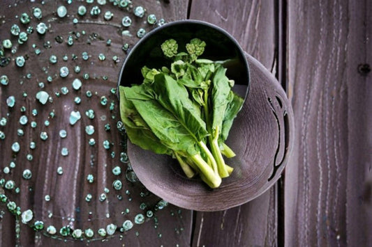 Wan Shen Kailan/Chinese Broccoli – 150 Seeds | Asian Greens | Tender Stems | Open-Pollinated Variety