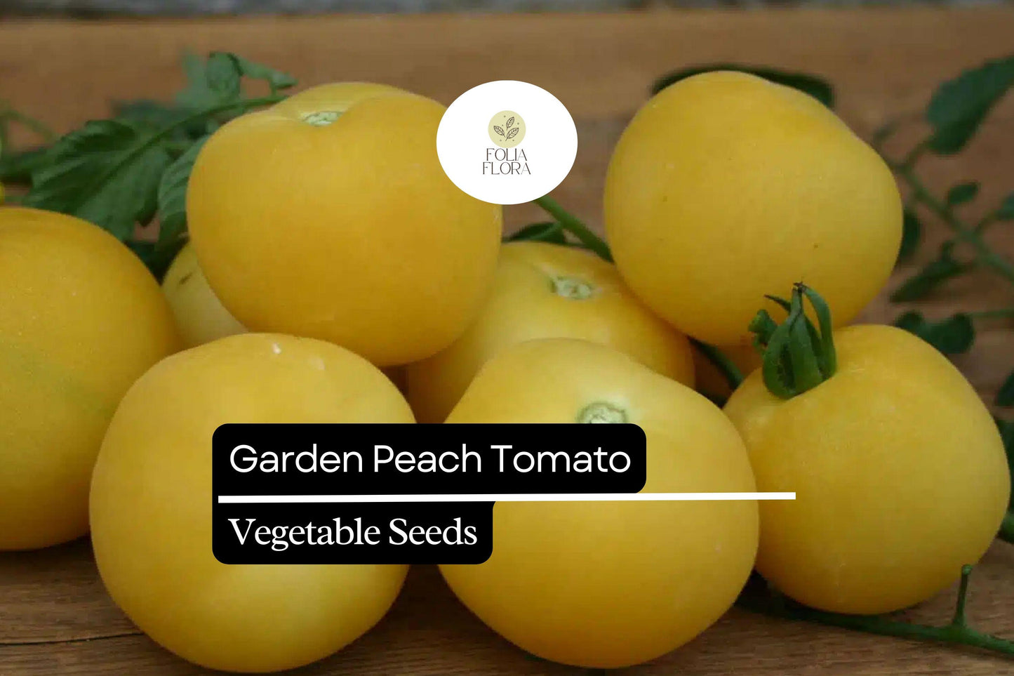 30 Garden Peach Tomato Seeds – Solanum lycopersicum – Heirloom, Sweet & Juicy, Peach-Like Skin, High-Yielding