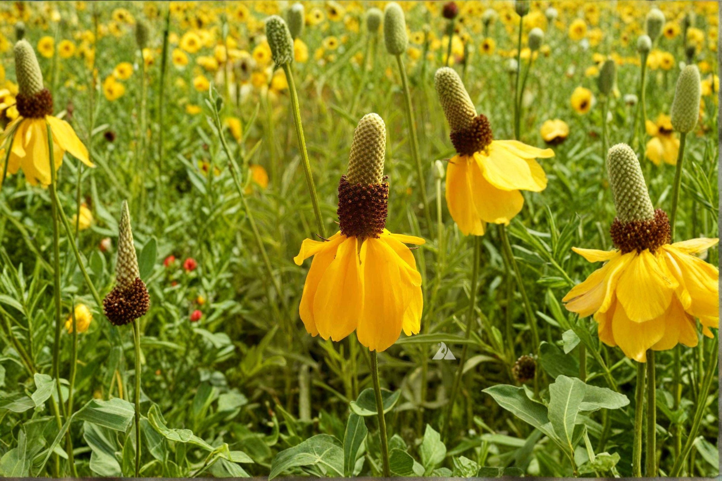 Prairie Coneflower 150 Seeds | Native Wildflower | Long-Blooming Prairie Plant | Pollinator Favorite