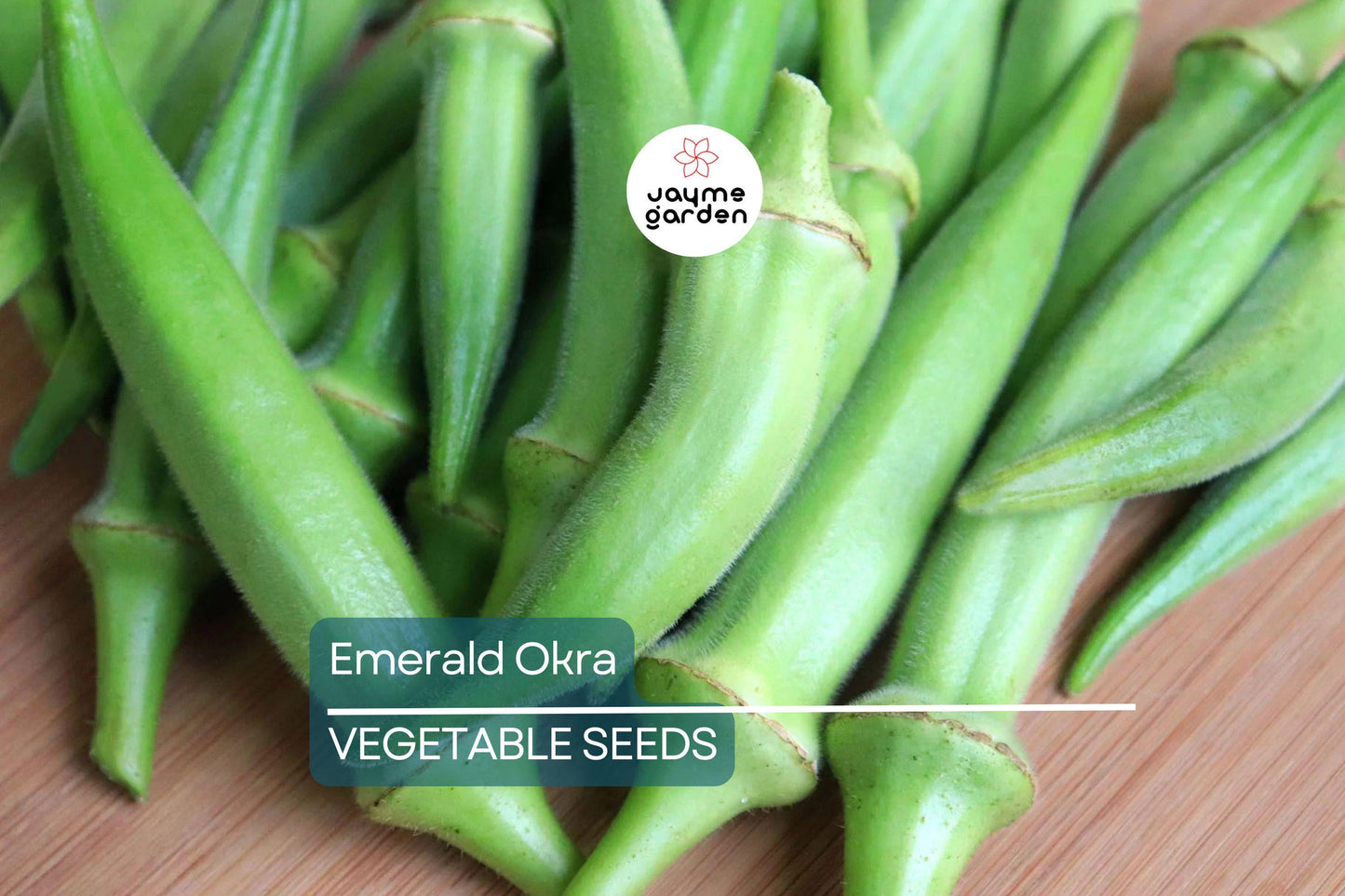 100 Emerald Okra Seeds – Heirloom, Non-GMO, Tender Green Pods, Fast-Growing, High-Yield, Drought-Tolerant, USA Seller, Free Shipping!