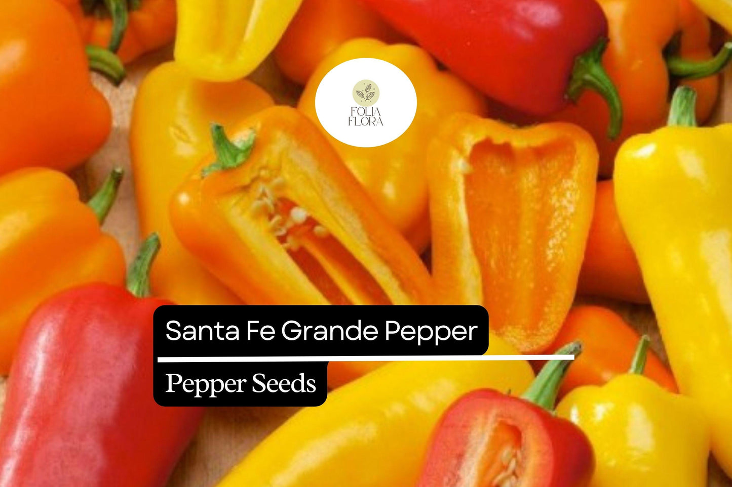 25 Santa Fe Grande Pepper Seeds – Capsicum annuum – Heirloom, Mildly Spicy, High-Yielding, Great for Salsas & Pickling, Non-GMO