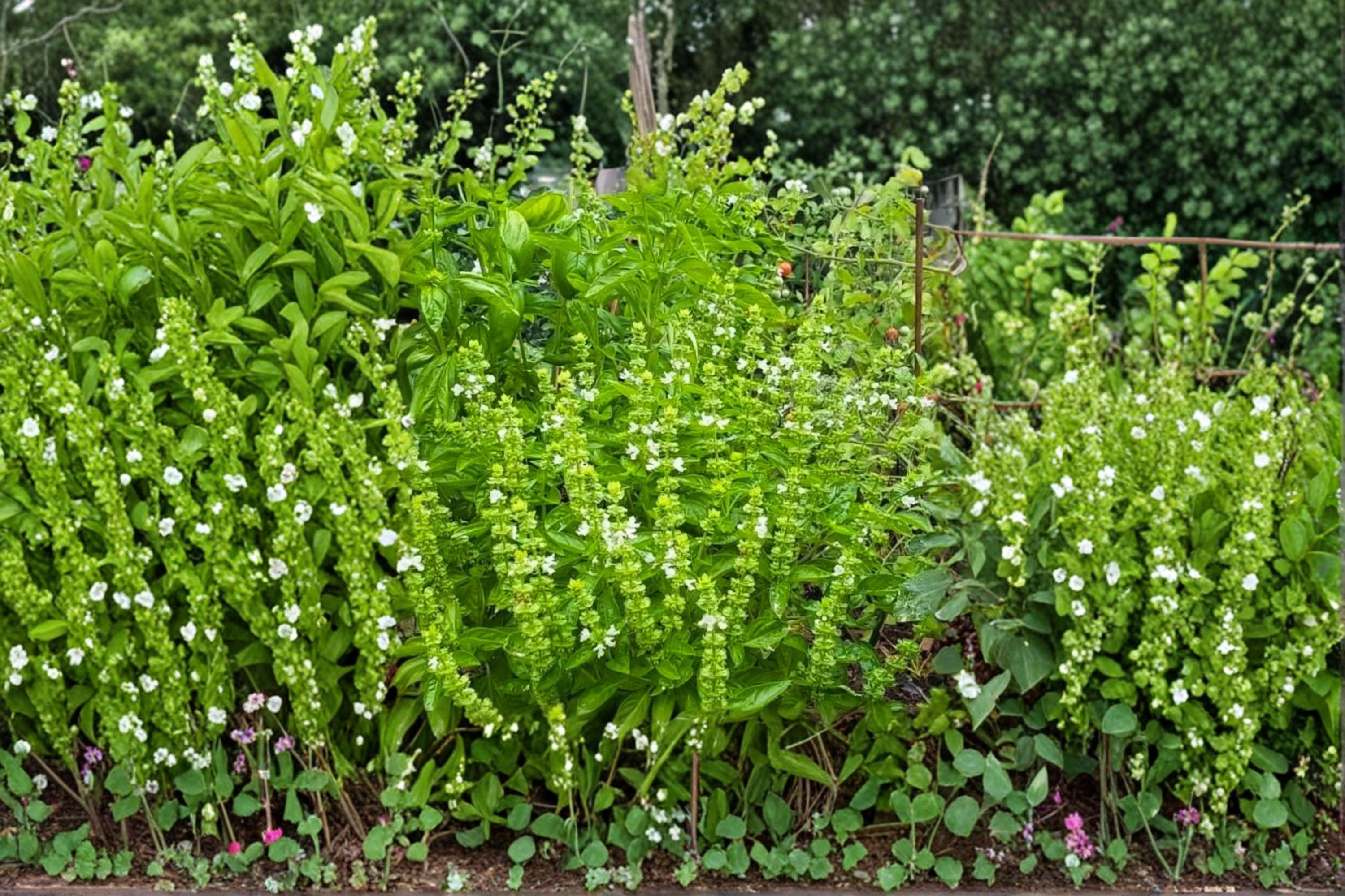 Lemon Basil – Ocimum basilicum Seeds | 75 Seeds | Citrus-Scented Culinary Herb | Edible Garden Favorite