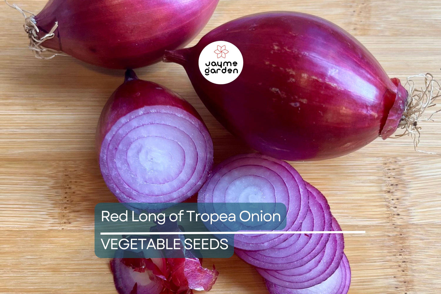 1000 Red Long of Tropea Onion Seeds - Non-GMO Heirloom | Sweet Gourmet Italian Variety | Bunching Onion | Free Shipping