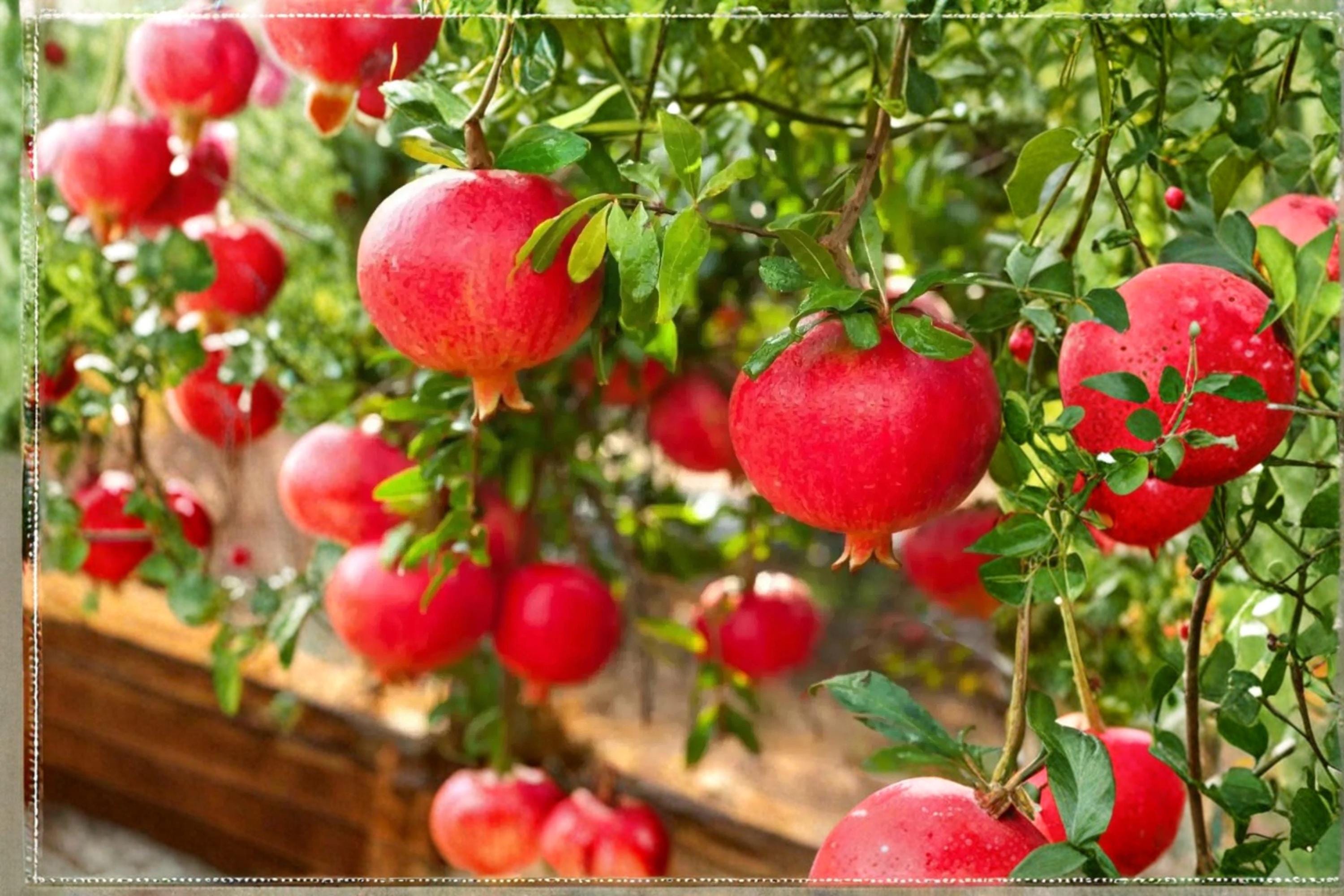 Eversweet Pomegranate 3 Cuttings 6-8" (Punica granatum Eversweet) Unrooted Pomegranate Cuttings