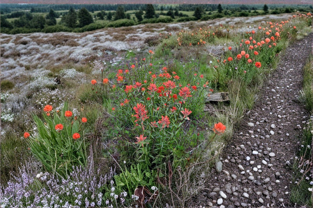 Castilleja Miniata Giant Red Indian Paintbrush Seeds – 300 Native Mountain Wildflower Seeds